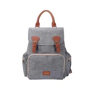 Multifunctional Diaper Bag Backpack with Handle Baby kids mother organizer -Gray